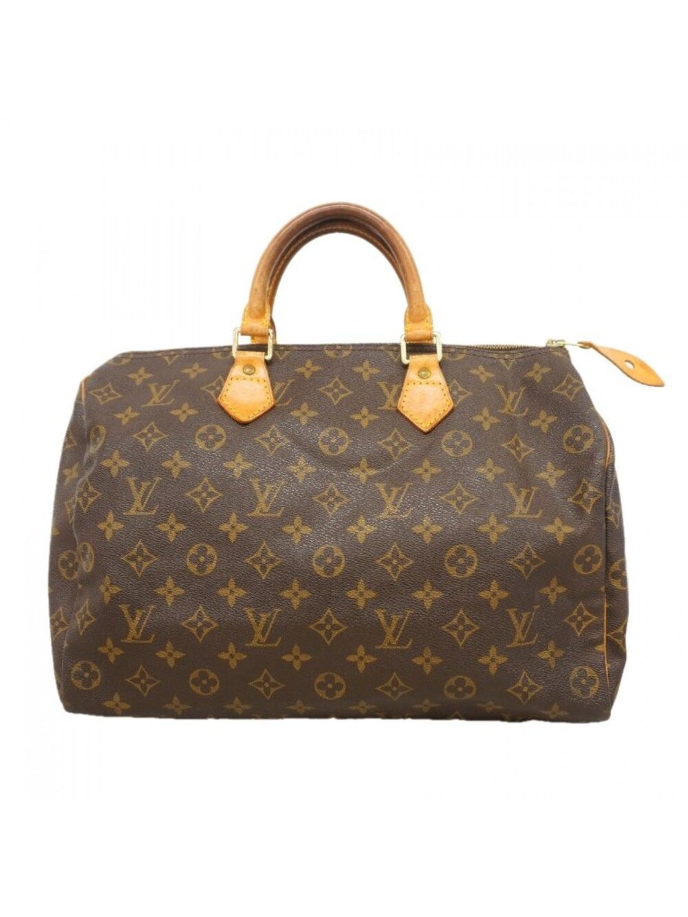 Louis Vuitton Handbag Monogram Speedy 35 Brown